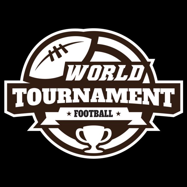 World Tournament Football logo template Thumbnail